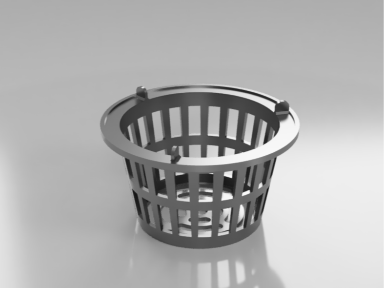 Roof Gutter Debris Trap Basket (Gaiger) 
