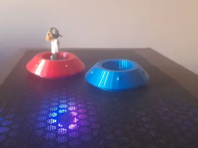 alien spaceship for figurines