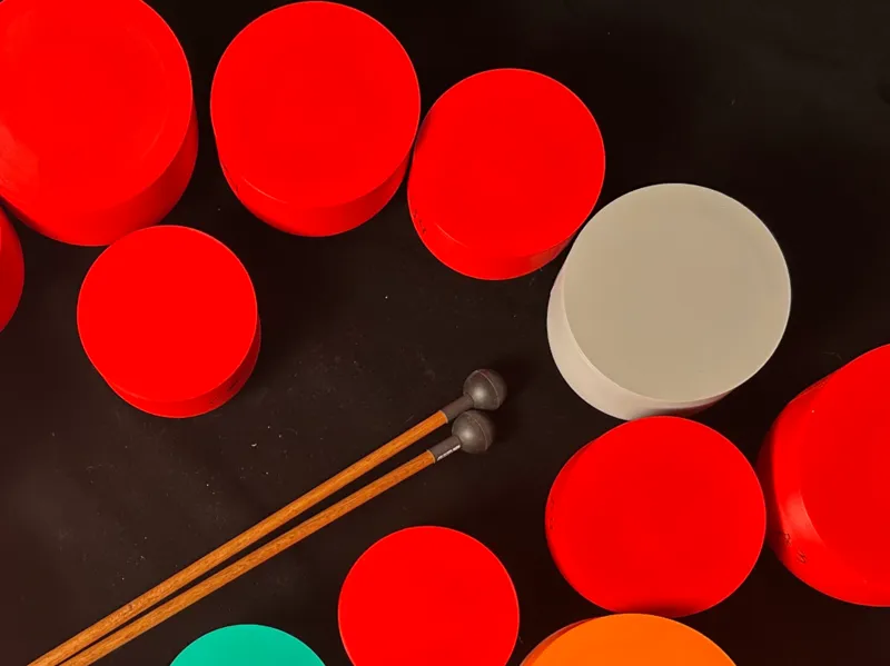 Teacup Gongs - A Solid PLA musical instrument