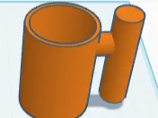 full size pencil cup