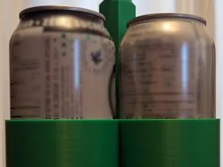 Customizable Can Holder (PVC Glue, Coke can)