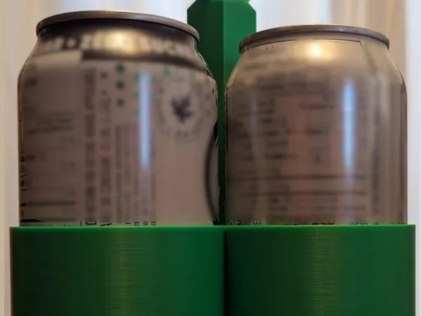 Customizable Can Holder (PVC Glue, Coke can)