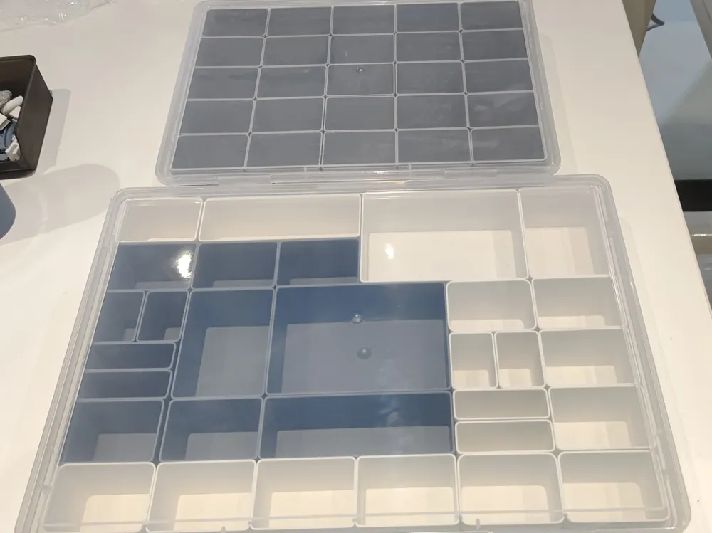 A4 B5 A5 file storage box—Modular storage insert - Free 3D Print Model ...