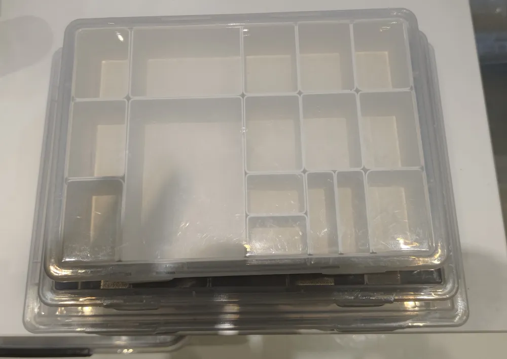 A4 B5 A5 file storage box—Modular storage insert - Free 3D Print Model ...
