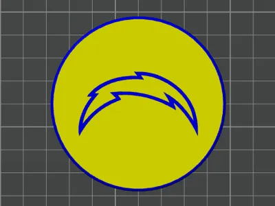 Chargers Coaster