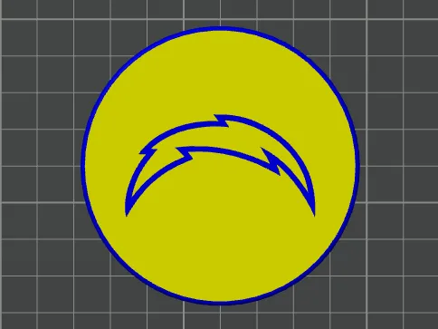 Chargers Coaster