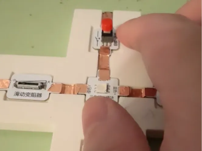 Conductive Tape (Paper-Based) Circuit Cut-Out