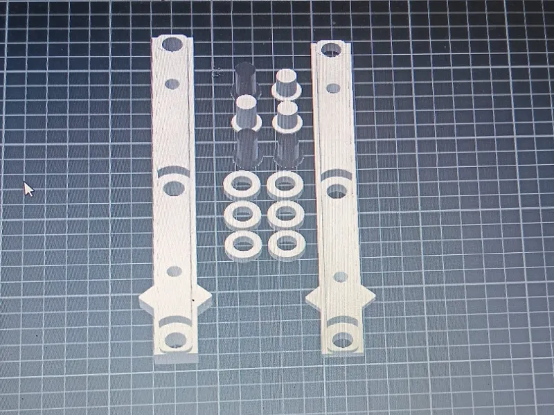 GUIAS CAJONES DE COCINA ANTIGUA