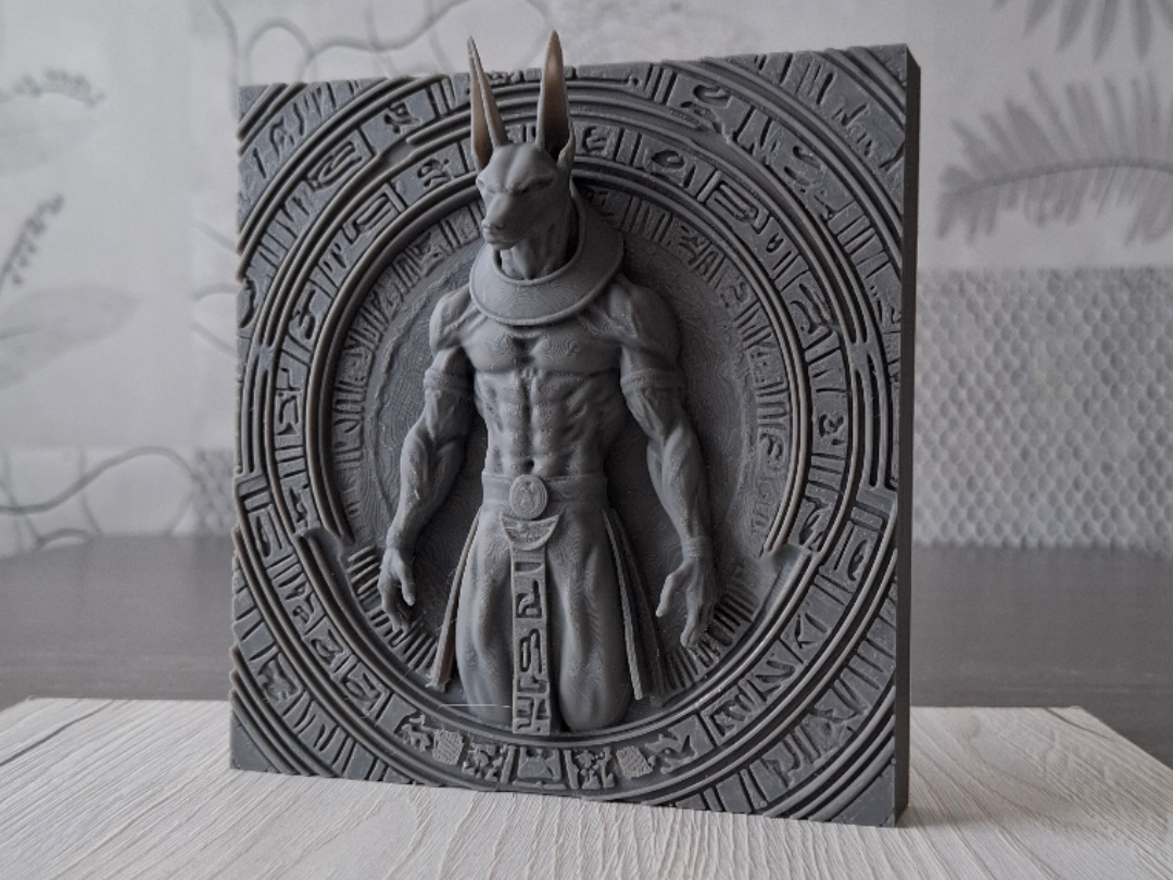 Anubis - Relief Sculpture