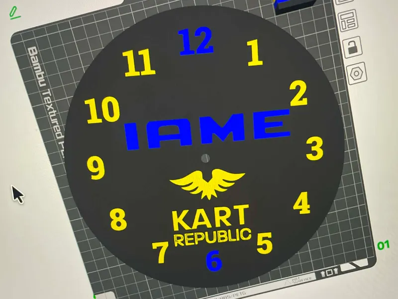 orologio iame kartrepublic 