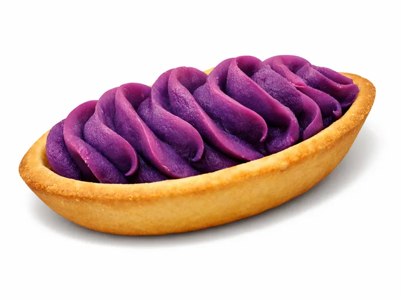 紅芋タルト　Okinawan sweet potato tart