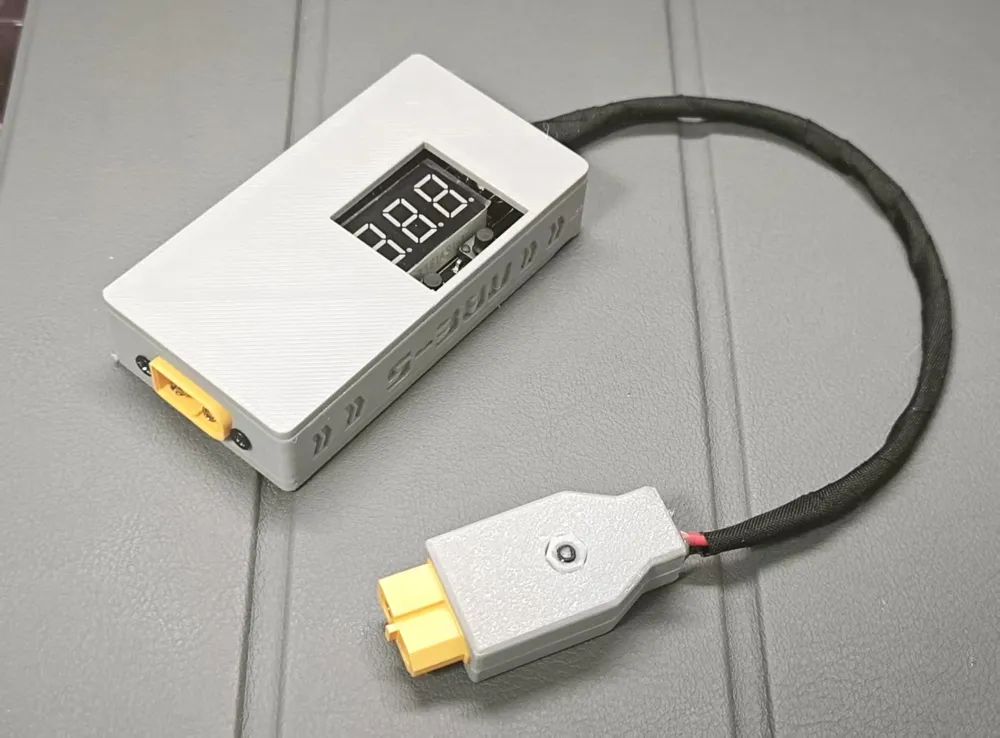FPV battery discharge protection module - Free 3D Print Model - MakerWorld