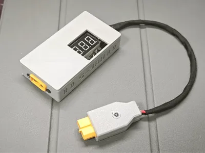 FPV battery discharge protection module