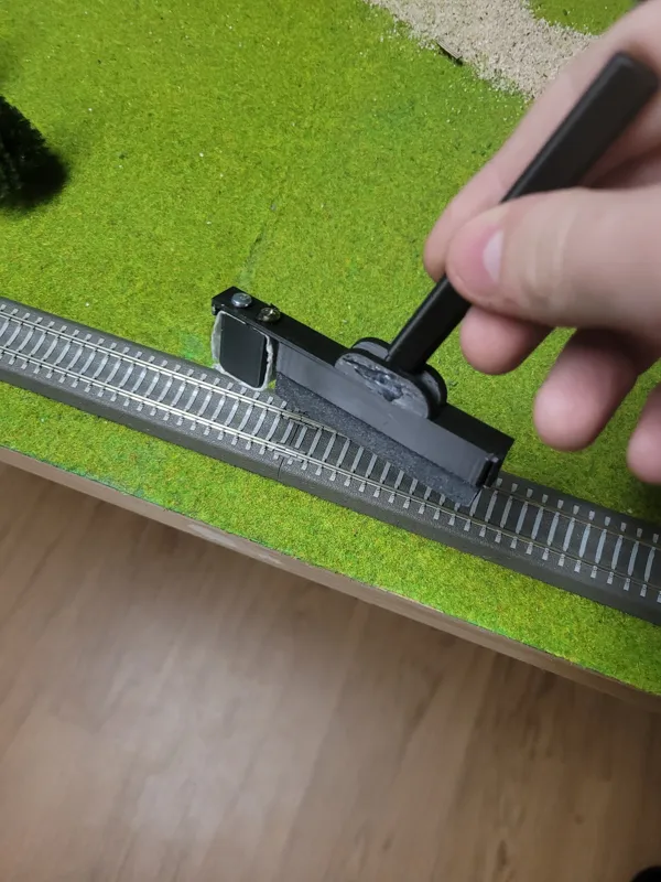 Small track cleaner. (TT, H0, N, Z,...)