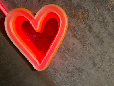 LED heart 