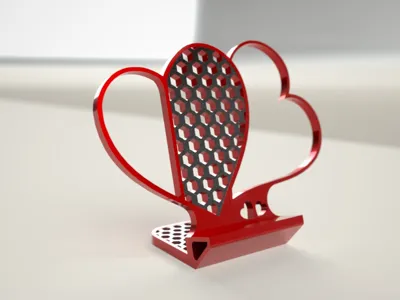 Valentine’s Day Phone Stand