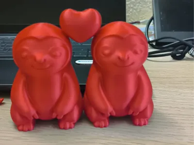Enamored Sloth Couple