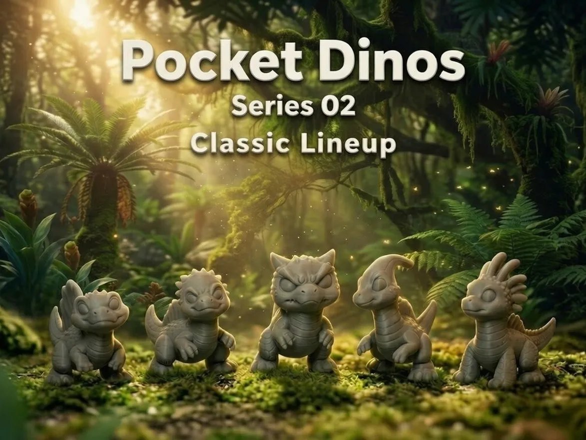 Pocket Dinos - Series 02