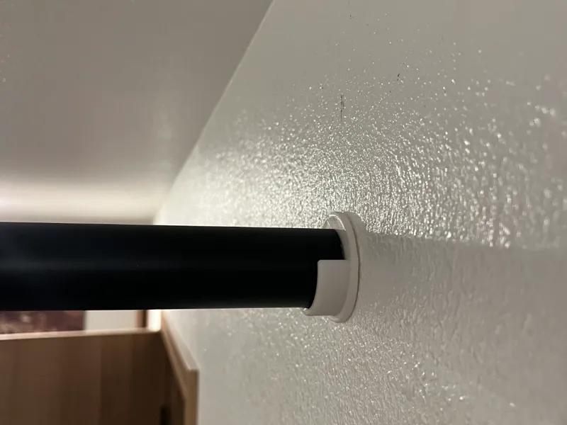 wall mount brackets for 1inch PVC