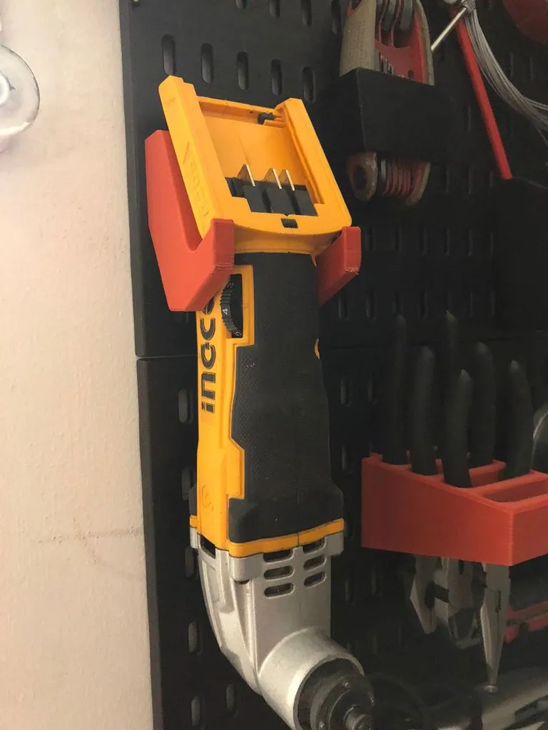 Oscillating multi-tool machine holder