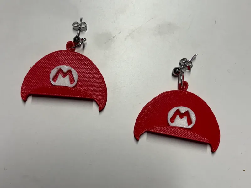Mario earrings