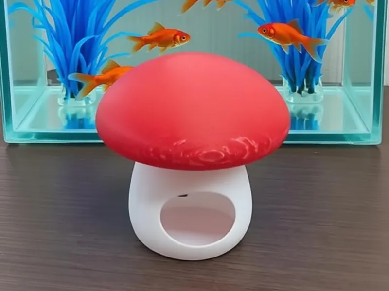 鱼缸造景蘑菇(鱼虾躲避屋)