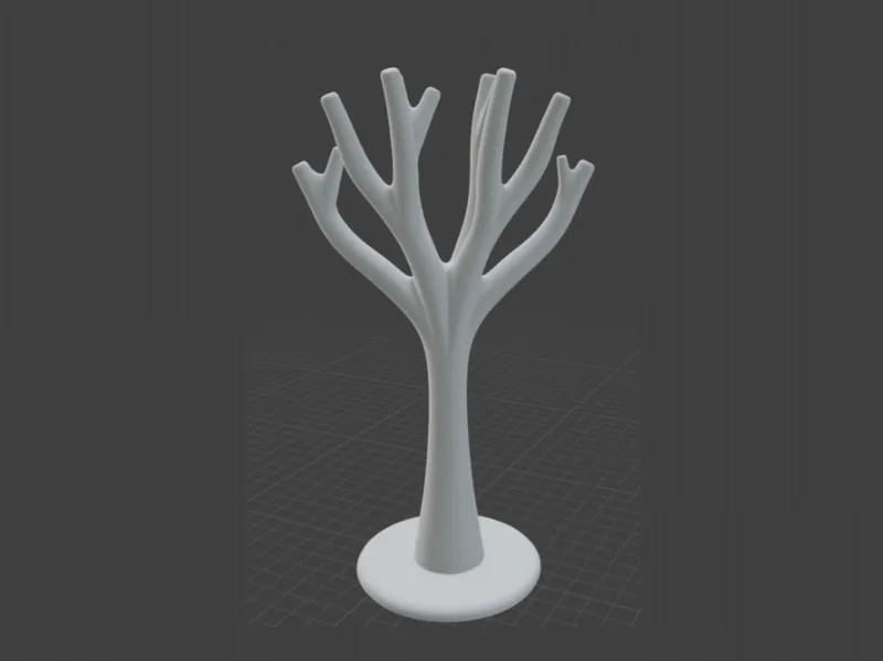 joyero de árbol simple