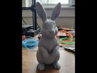 Statue de lapin des bois — photo 1