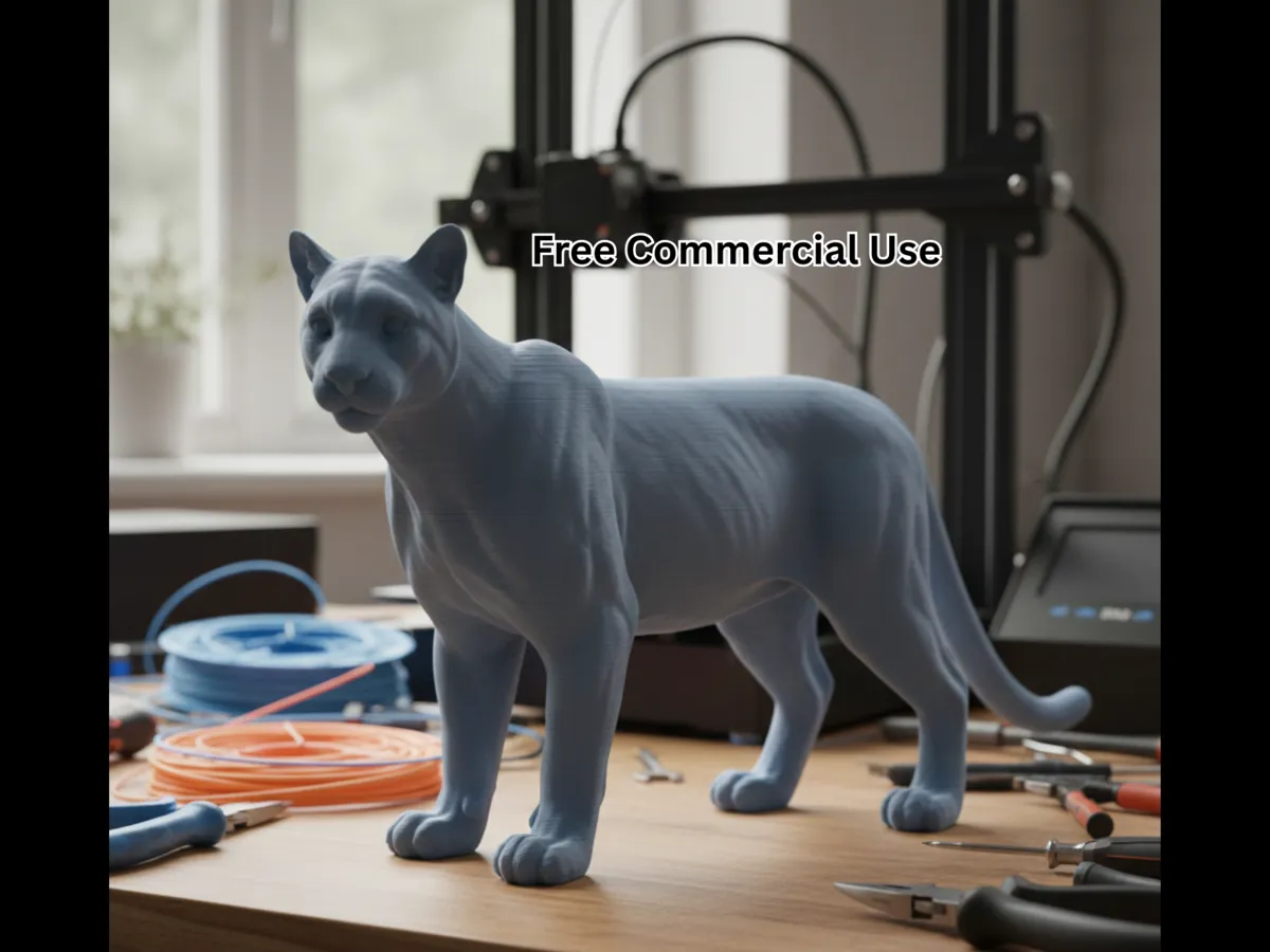 Statue de puma