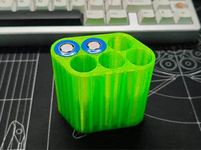 18650 Battery Six-Cell Storage Box