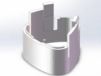 bosch博世手电钻电池底壳