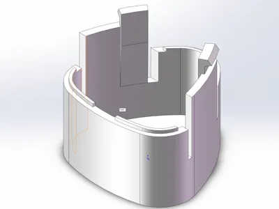Bosch Cordless Drill Battery Base Shell