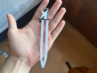 Sword Bookmark – Maximum Testosterone Edition