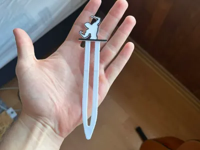 Sword Bookmark – Maximum Testosterone Edition