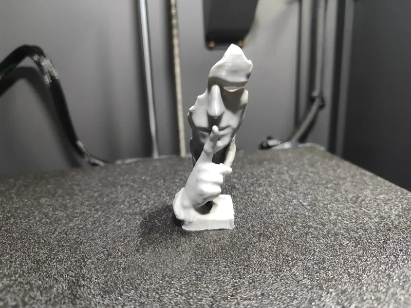 Silence statue