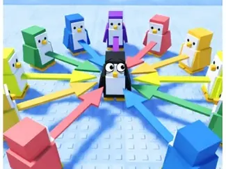 Penguin from knockout (Roblox)