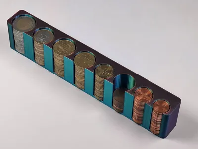 Coin Holder for Euro Coins