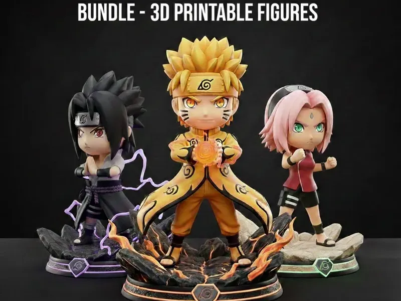 NARUTO COLLECTION TEAM 7 | Naruto, Sasuke & Sakura