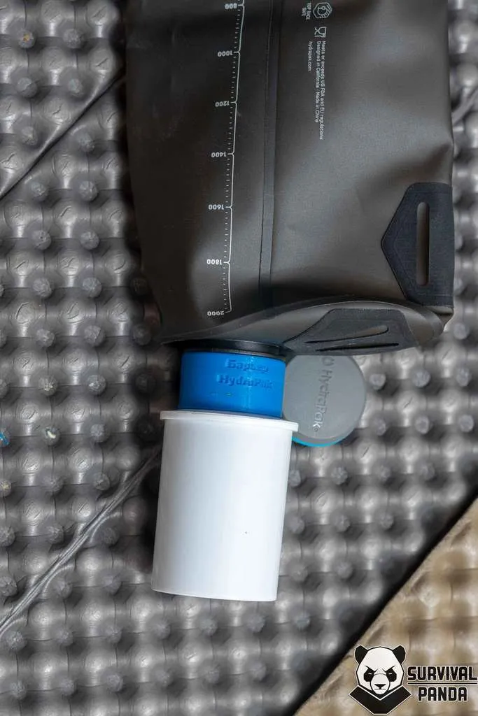 Barier water filter adapter to HydraPak thread