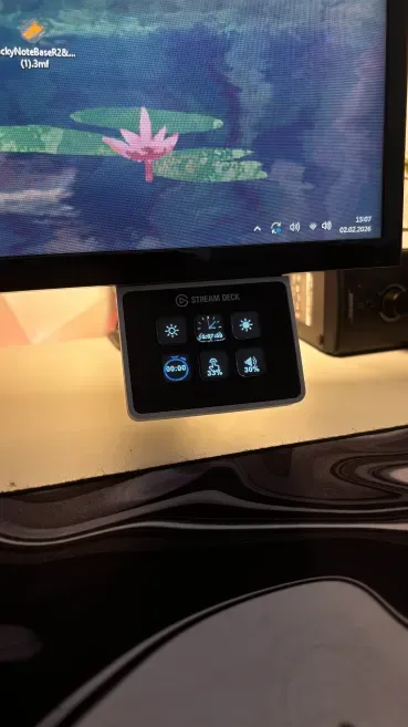 Streamdeck mini monitor mount