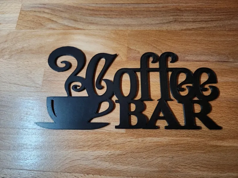 Coffee Bar Wall Mount