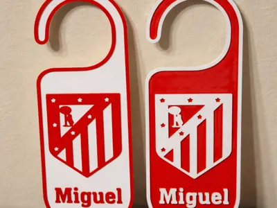Atletico Door Hanger