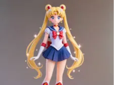 sailor moon para torta