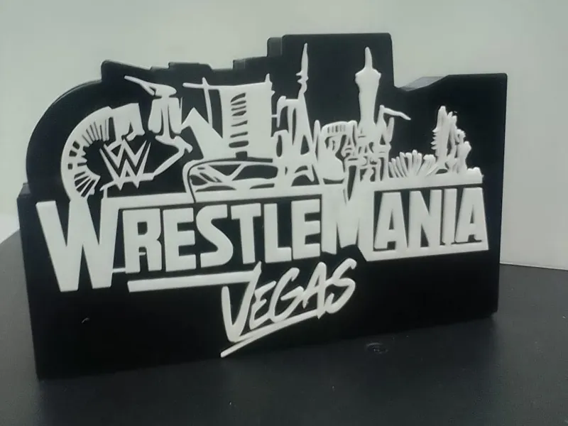 CAJA DE EXHIBICION WRESTLEMANIA VEGAS