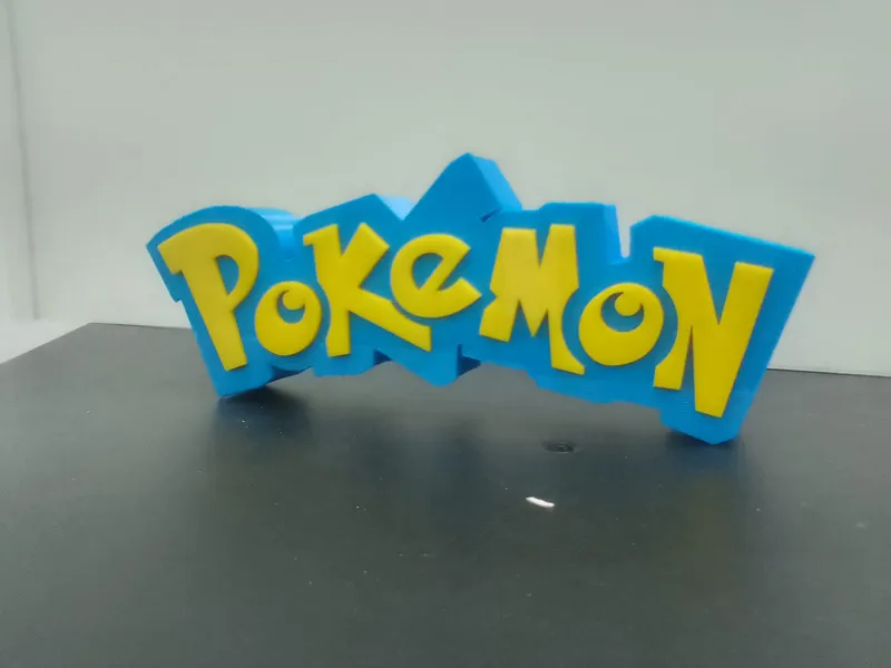 caja para exhibicion logo de pokemon