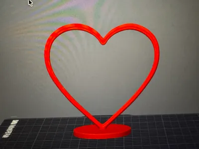 Valentine's Heart Arch - Decorative Heart Stand