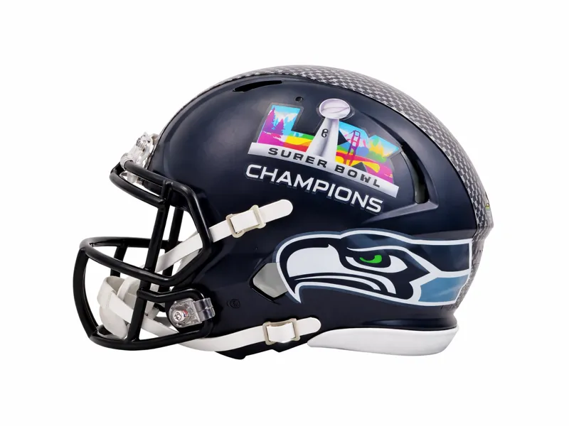 Seahawks football helmet