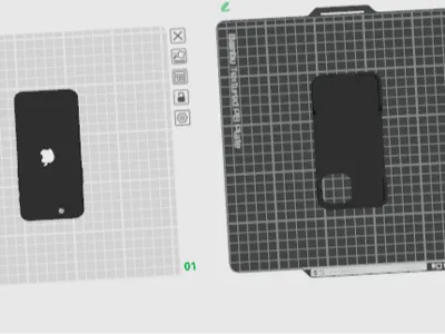 Fake Iphone with a case (Doesn't work) (AMS)