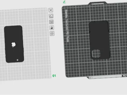 Fake Iphone with a case (Doesn't work) (AMS)