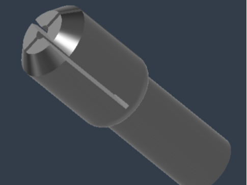 Pinça Micro retifica 1mm